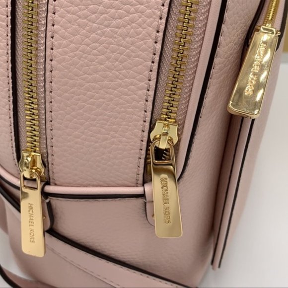 Michael Kors Adina Medium Backpack Leather Powder Blush - Picture 5 of 16